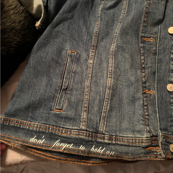 Custom denim Jonas Brothers Logo Jacket - Picture 2 of 5